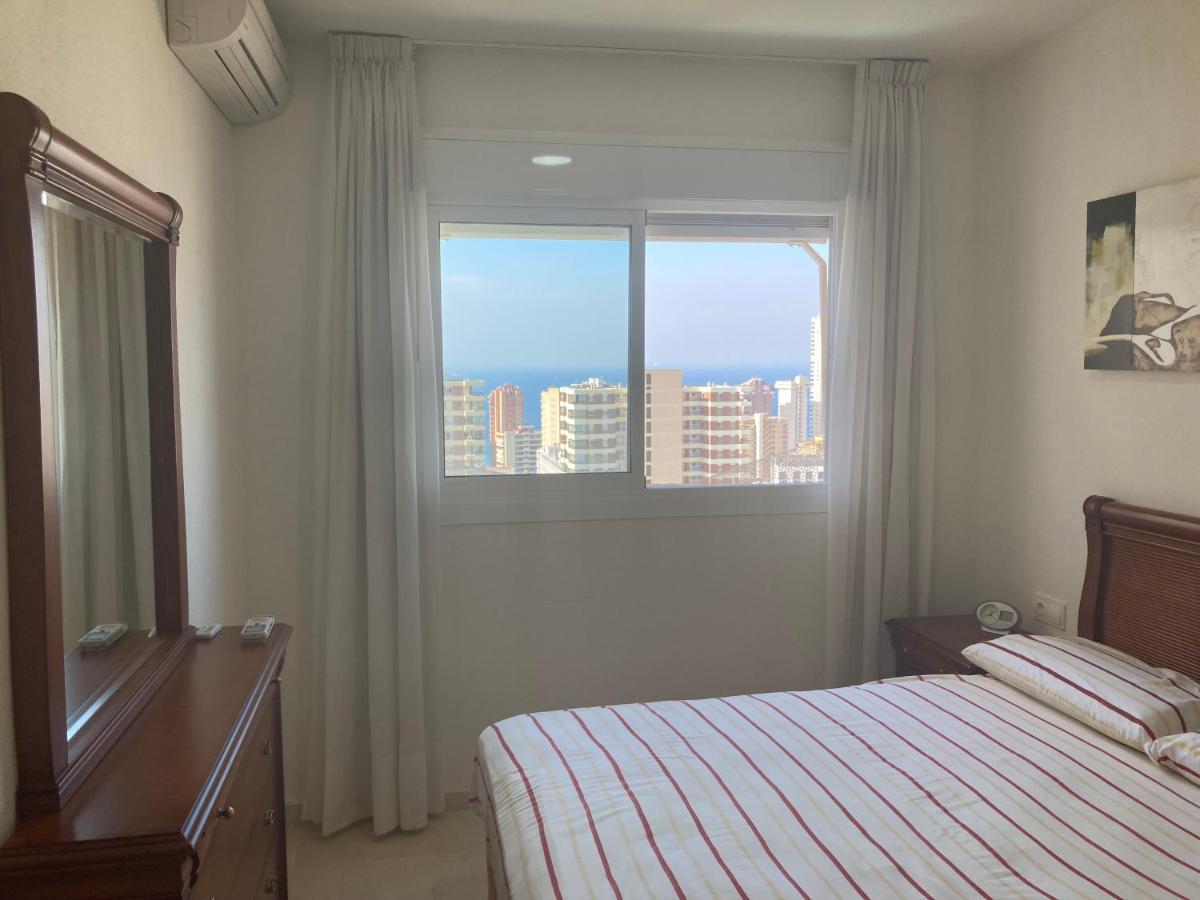 Rascacielo Bonito Mirando Al Mar Lägenhet Benidorm Exteriör bild
