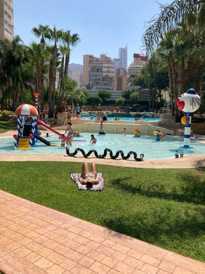 Rascacielo Bonito Mirando Al Mar Lägenhet Benidorm Exteriör bild