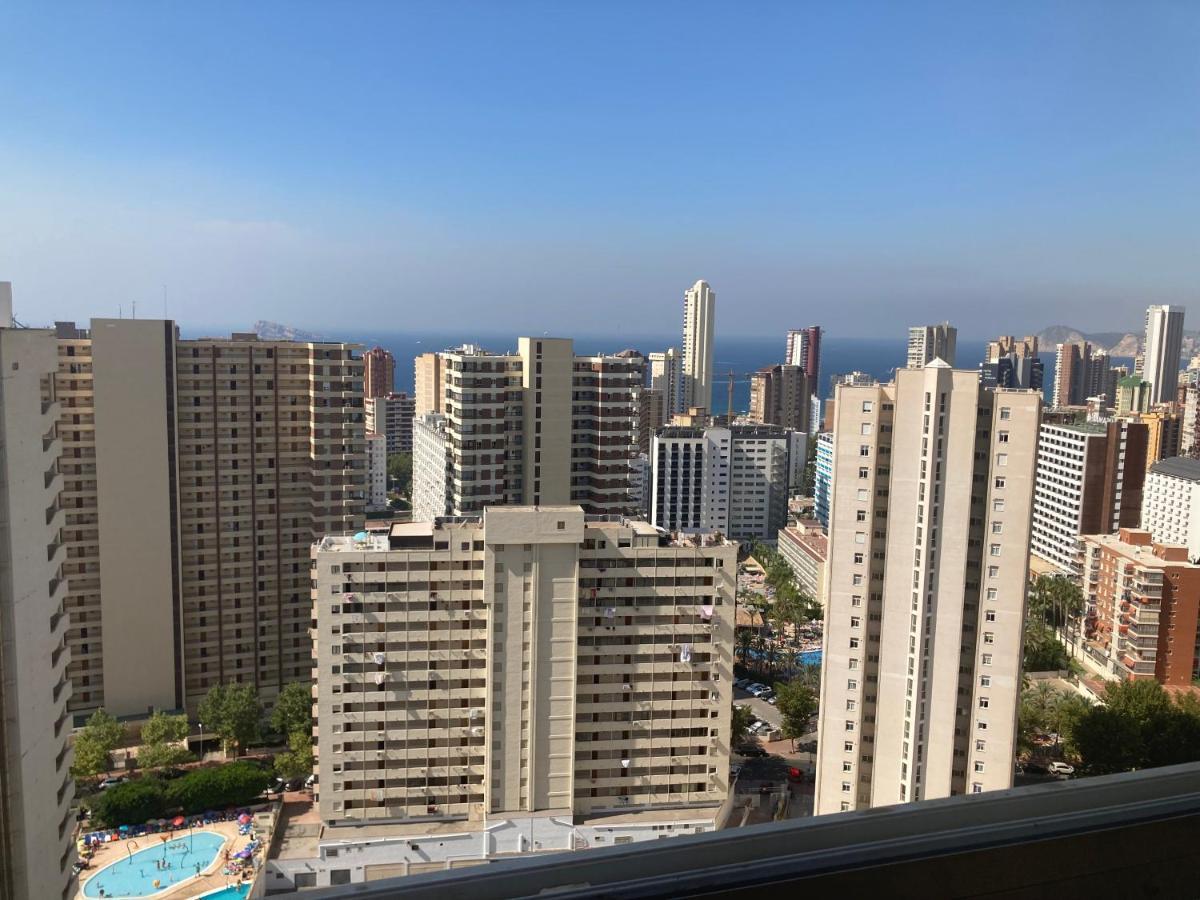 Rascacielo Bonito Mirando Al Mar Lägenhet Benidorm Exteriör bild