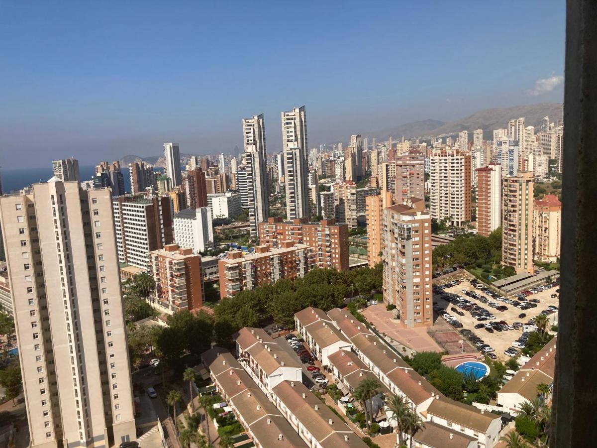 Rascacielo Bonito Mirando Al Mar Lägenhet Benidorm Exteriör bild