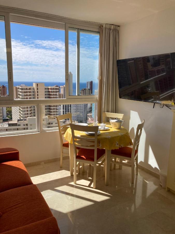 Rascacielo Bonito Mirando Al Mar Lägenhet Benidorm Exteriör bild